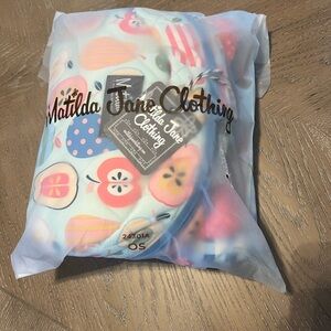 Matilda Jane Apples Print kids’ backpack